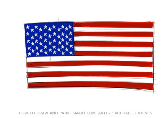 small american flag clip art. American Flag Clipart