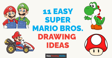 11 Super Mario Bros. Drawing Tutorials for Kids & Beginners
