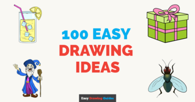100 Easy Drawing Ideas with Step by Step Drawings