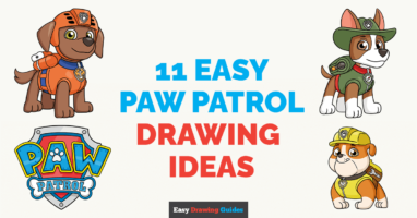 11 Easy PAW Patrol Drawing Tutorials for Kids and Beginners