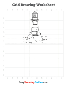 256 how to draw a lighthouse - ebook grid page thumbnail 300h