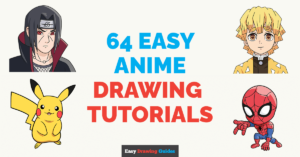 Easy Anime Drawing Tutorials Featured Image