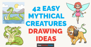 42 Easy Mythical Creatures Step-by-Step Drawing Tutorials