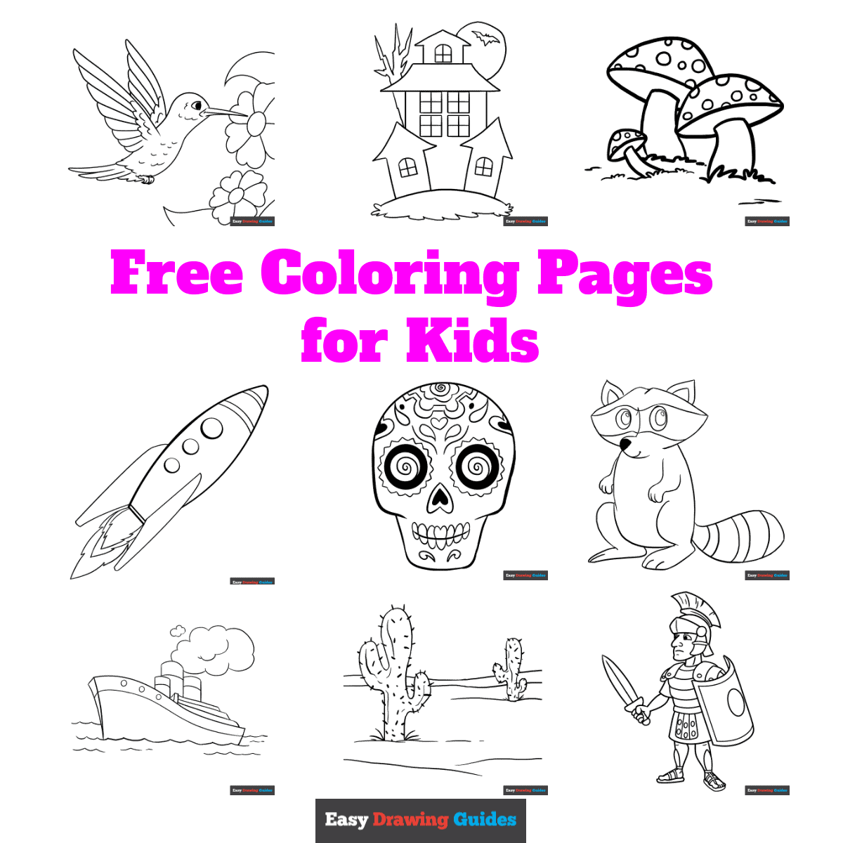 Free printable coloring pages for kids