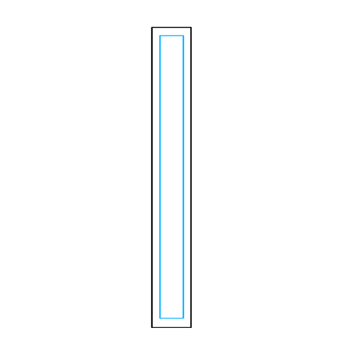 How to Draw a Cross Step 02