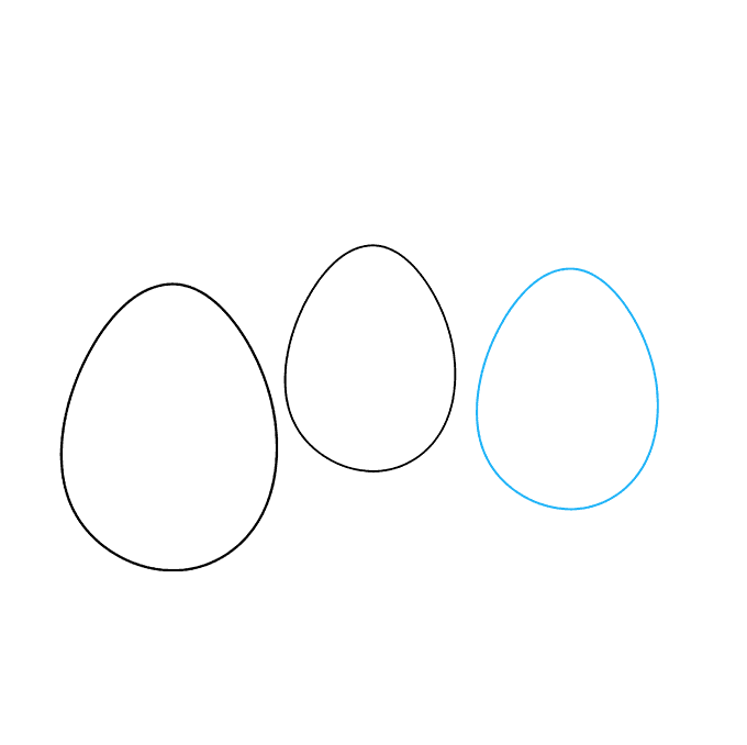 How to Draw an Easter Eggs Step 03