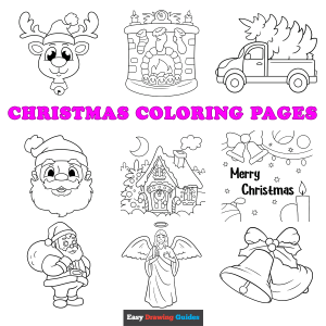 Free printable christmas coloring sheets - featured image