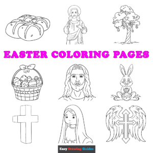 Free printable easter coloring sheets - featured image