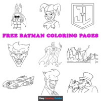 Free Batman Coloring Pages for Kids &ndash; 16 Printable Sheets