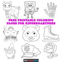 Free Coloring Sheets for Kindergartners