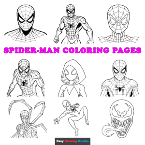 Free printable Spider-Man coloring sheets - featured image