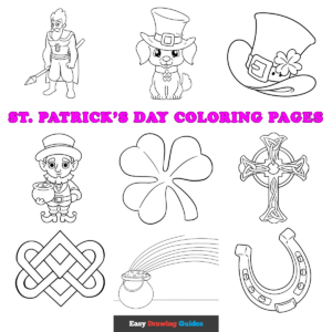 Free printable st. patrick's day coloring sheets - featured image