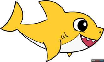 How to Draw a Baby Shark