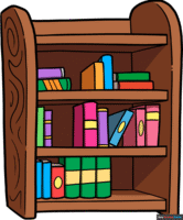 How to Draw a Bookshelf
