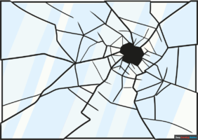 How to Draw Broken Glass