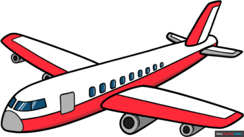 How to Draw a Cartoon Airplane