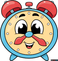 How to Draw a Cartoon Clock