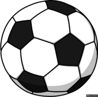 How to Draw a Cartoon Soccer Ball