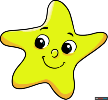 How to Draw a Cute Star