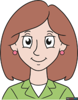 How to Draw a Cartoon Woman