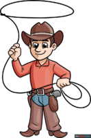 How to Draw a Cowboy