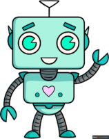 How to Draw a Cute Robot