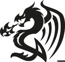 How to Draw a Dragon Tattoo