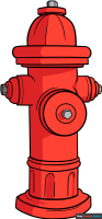 How to Draw a Fire Hydrant