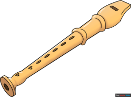 How to Draw a Flute