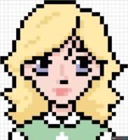 How to Draw a Girl Pixel Art