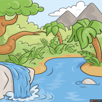 How to Draw a Jungle