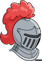 How to Draw a Knight Helmet