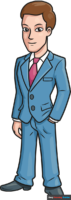 How to Draw a Man in Suit