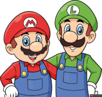 How to Draw a Mario and Luigi Drawing