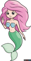 How to Draw a Mermaid
