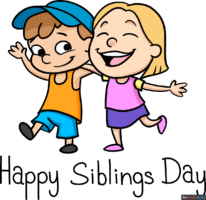 How to Draw a National Siblings Day Poster