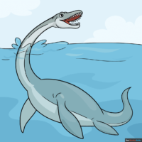 How to Draw a Plesiosaurus