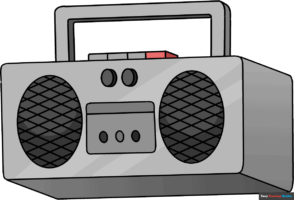 How to Draw a Radio
