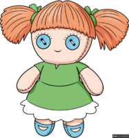 How to Draw a Rag Doll