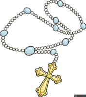How to Draw a Rosary