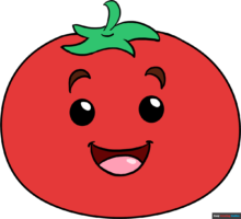 How to Draw a Tomato
