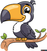How to Draw a Toucan