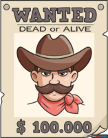 How to Draw a Wanted Poster