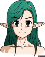 How to Draw an Anime Elf