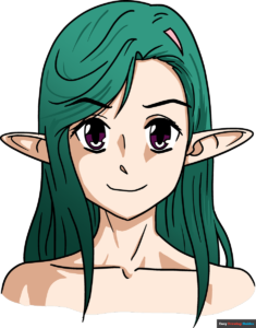 How to Draw an Anime Elf Featured Image