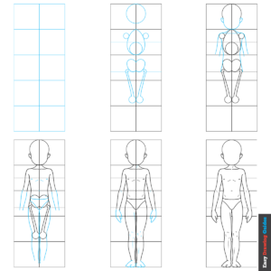 How to Draw a Anime Boy Body Featured Image