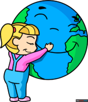 How to Draw an Earth Day Card
