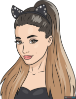 How to Draw Ariana Grande