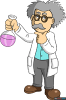 How to Draw a Cartoon Scientist