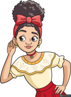 How to Draw Dolores from Encanto